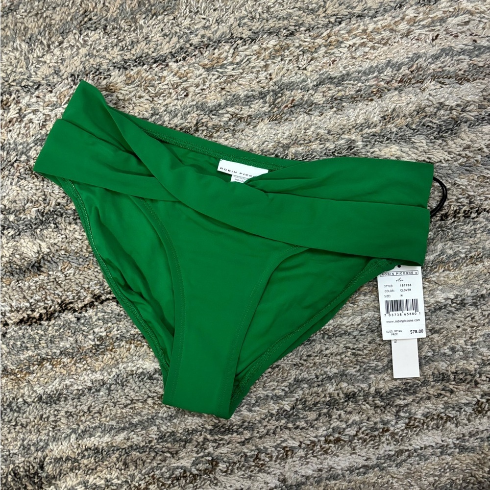 Robin Piccone Bikini Bottom Sz M NWT | Robin Piccone Ava Bikini Swim Bottom NWT - Picture 3 of 14